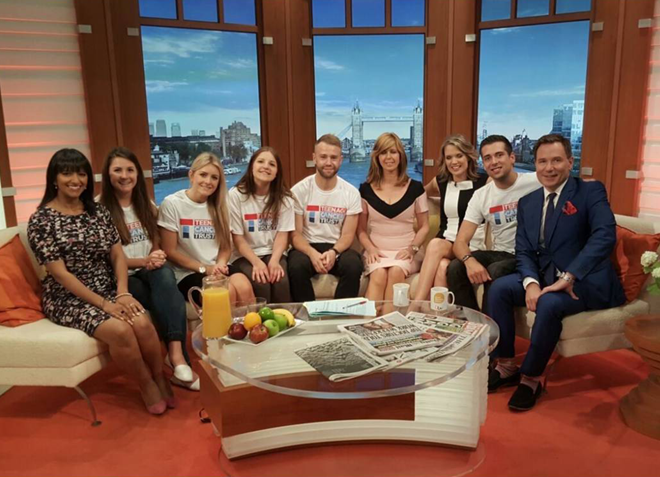 PageGroup Visits Good Morning Britain on Fundraising Escapade